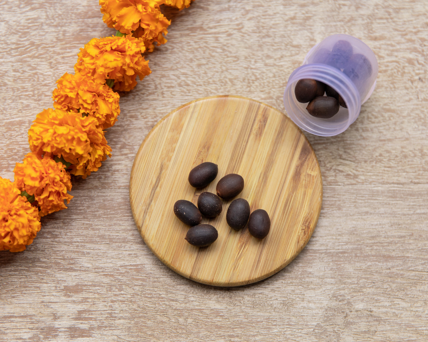 Lotus Beads in your rituals adds an element of elegance and spiritual resonance to your devotion.