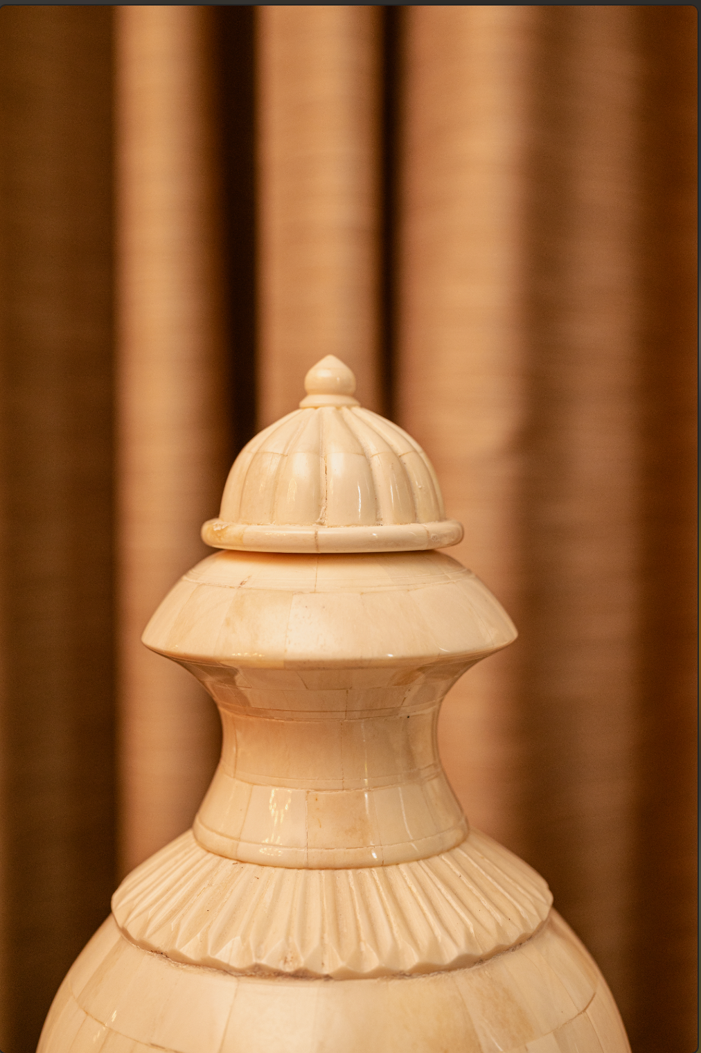 Each pot is meticulously handcrafted from high-quality camel bone and wood, showcasing intricate designs and natural textures that reflect the rich heritage of artisanal artistry.