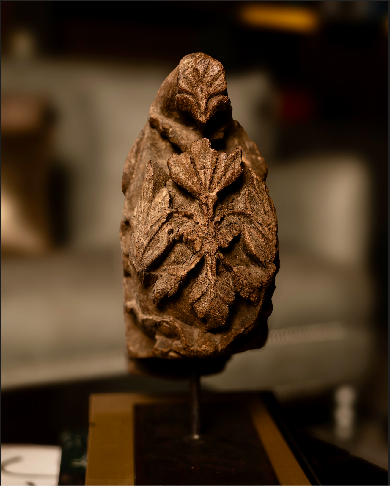 The Rūpa Shilp Sculptures are salvaged wooden fragments reimagined as collectible art. Hand-carved with distinct motifs — one a stylised horse face symbolising vitality and endurance, the other a blossoming flower representing beauty and renewal.