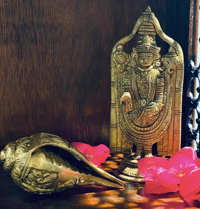 Brass Conch / Brass Shankh