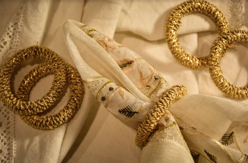 Sphere Thread Napkin Rings