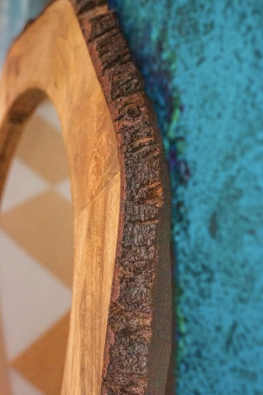 Tree Bark Wall Mirror