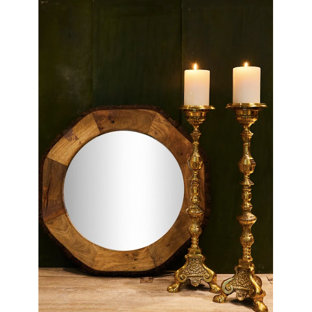 Tree Bark Wall Mirror Online Home Decor Store India LeelaTheStore