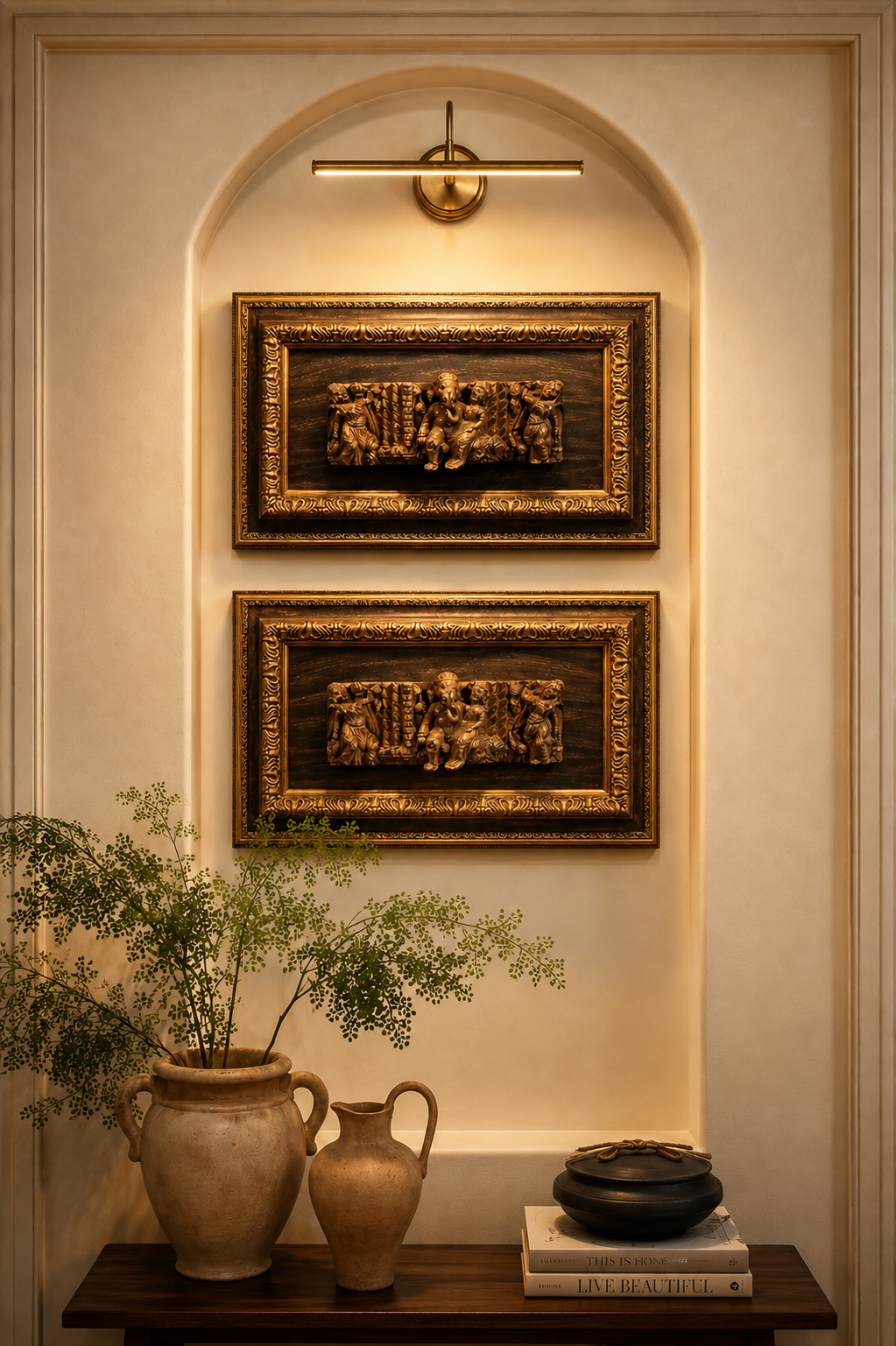 Framed Wooden Planks