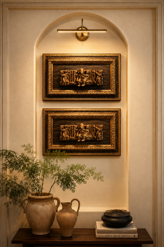 Framed Wooden Planks