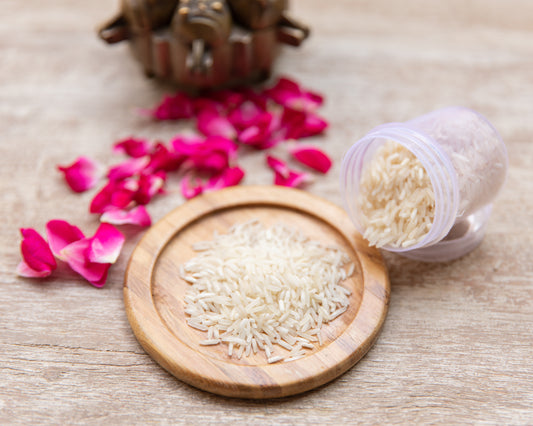 Embrace the Blessings with Leelathestore Akshat Rice In the tapestry of Hindu rituals
