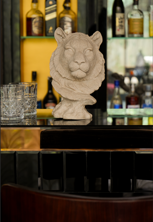 Regal Lion Sculpture