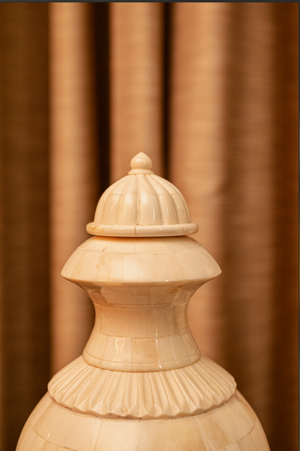 Each pot is meticulously handcrafted from high-quality camel bone and wood, showcasing intricate designs and natural textures that reflect the rich heritage of artisanal artistry. 