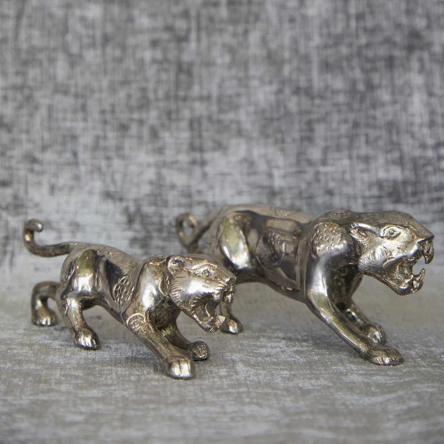 Our Silver Jaguars Are The Perfect Gift This Diwali Season. Made Of A Brass Base With Silver Plating On Top. 