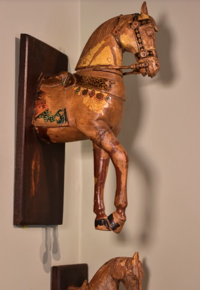 A Collection of Wooden Wall Horses, Made of 100% Mango Wood, Coming in Three sizes!