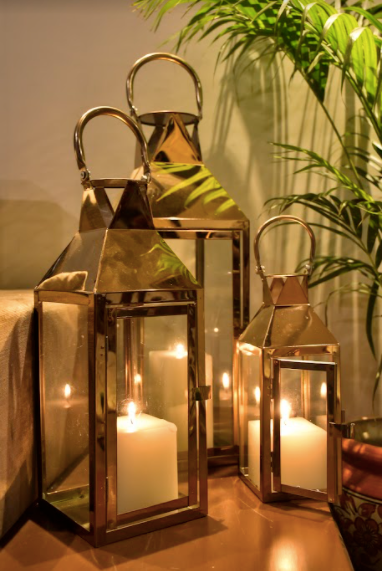 Rose Gold Lanterns
