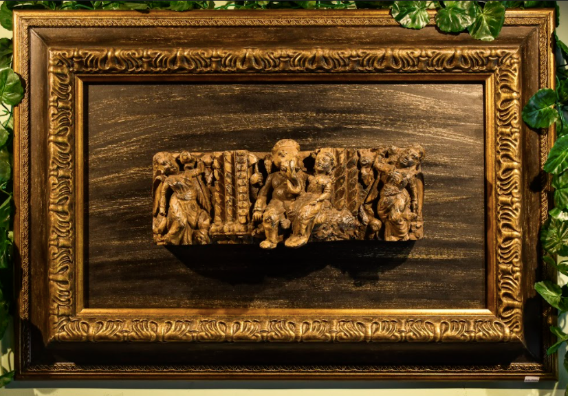 Mango Wood Planks carved out by hand depicting the ancient carving culture of india.