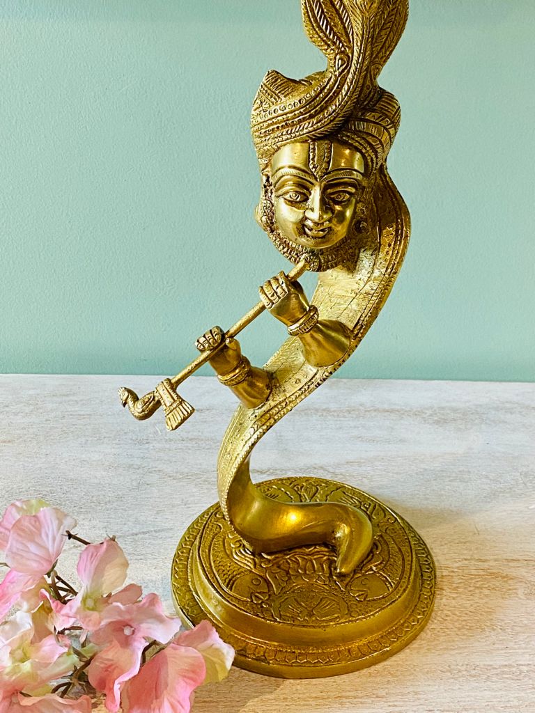  Made with a 100% Brass, the Brass Krishna Motif Is Our Ode To Lord Krishna, This Janmashtami. 